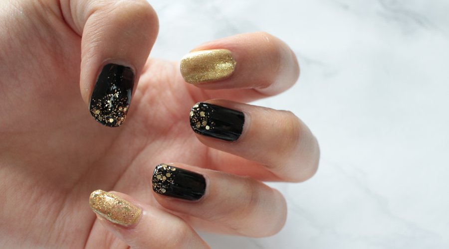 silentlyfree-beauty-nails-holiday-new-years-fireworks-black-gold-glitter-shimmer-18